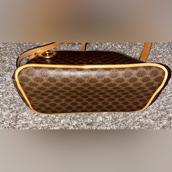 RARE VINTAGE CELINE MACADAM CROSSBODY BAG - Picture 7 of 13